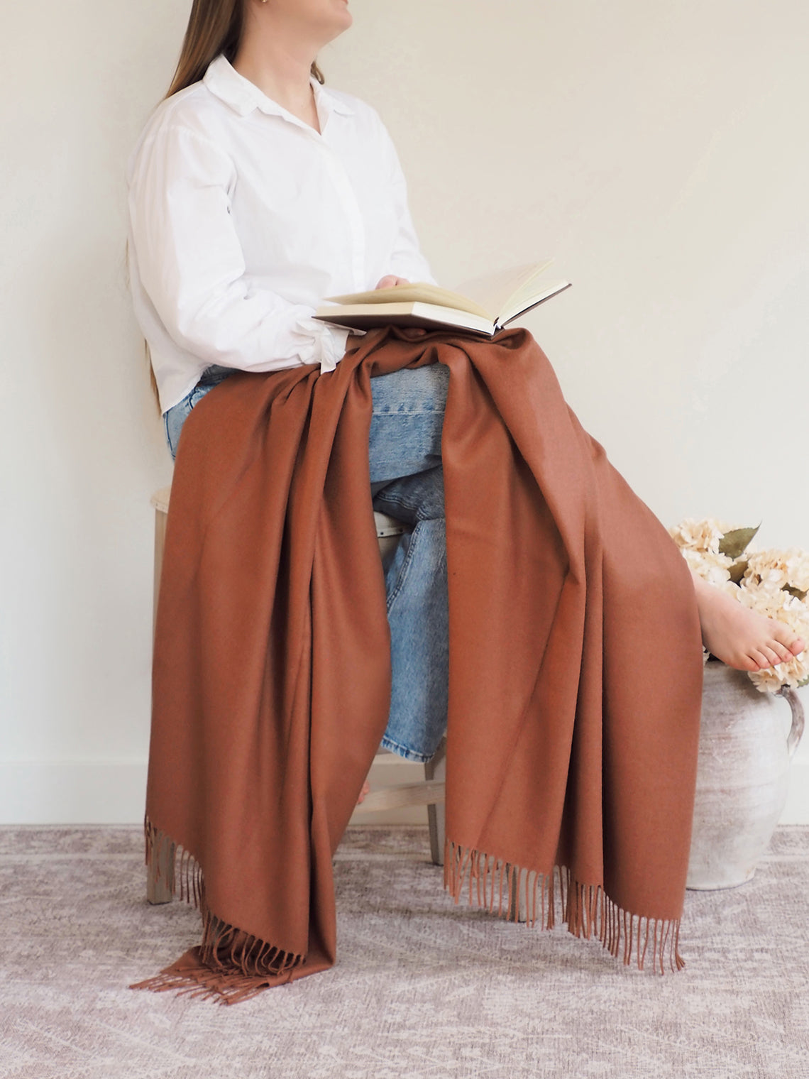 Red Clay Baby Throw