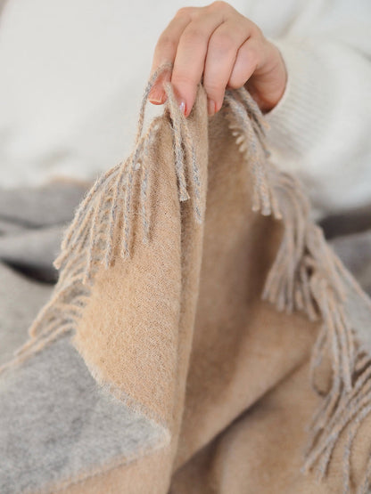 Grey Throw