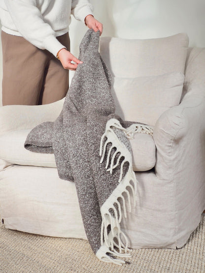 Dover/Ivory Throw