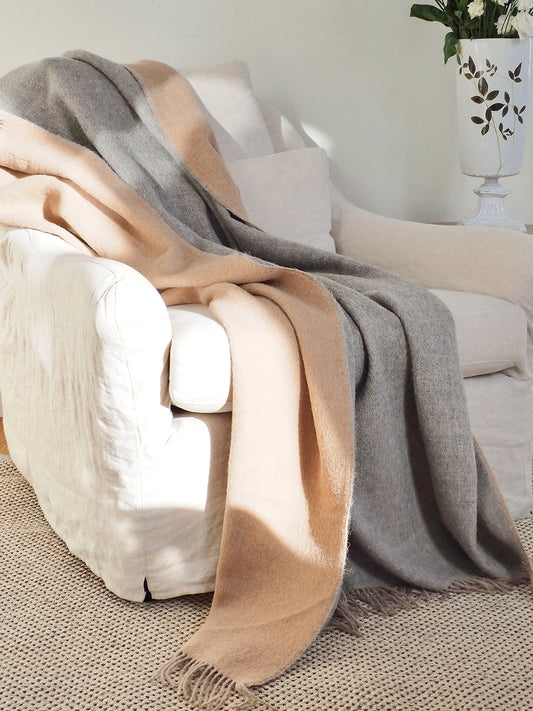Grey Throw