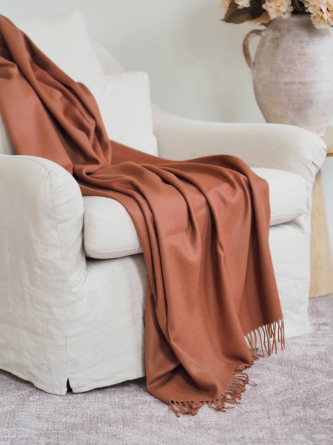 Red Clay Baby Throw