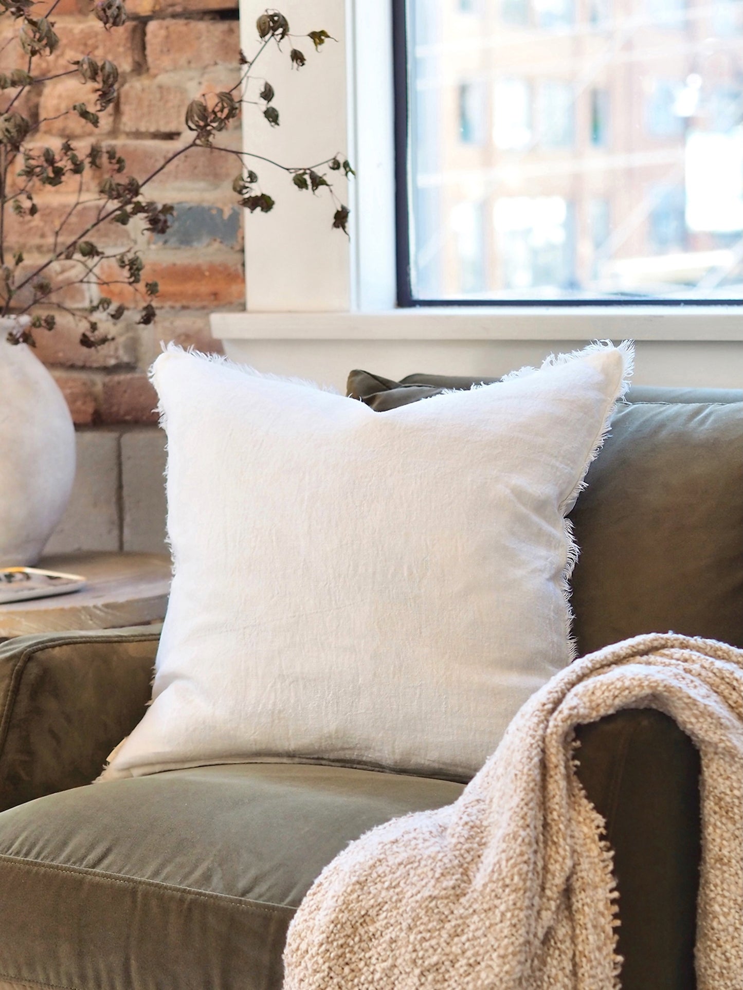 Ivory Pillow | 20x20