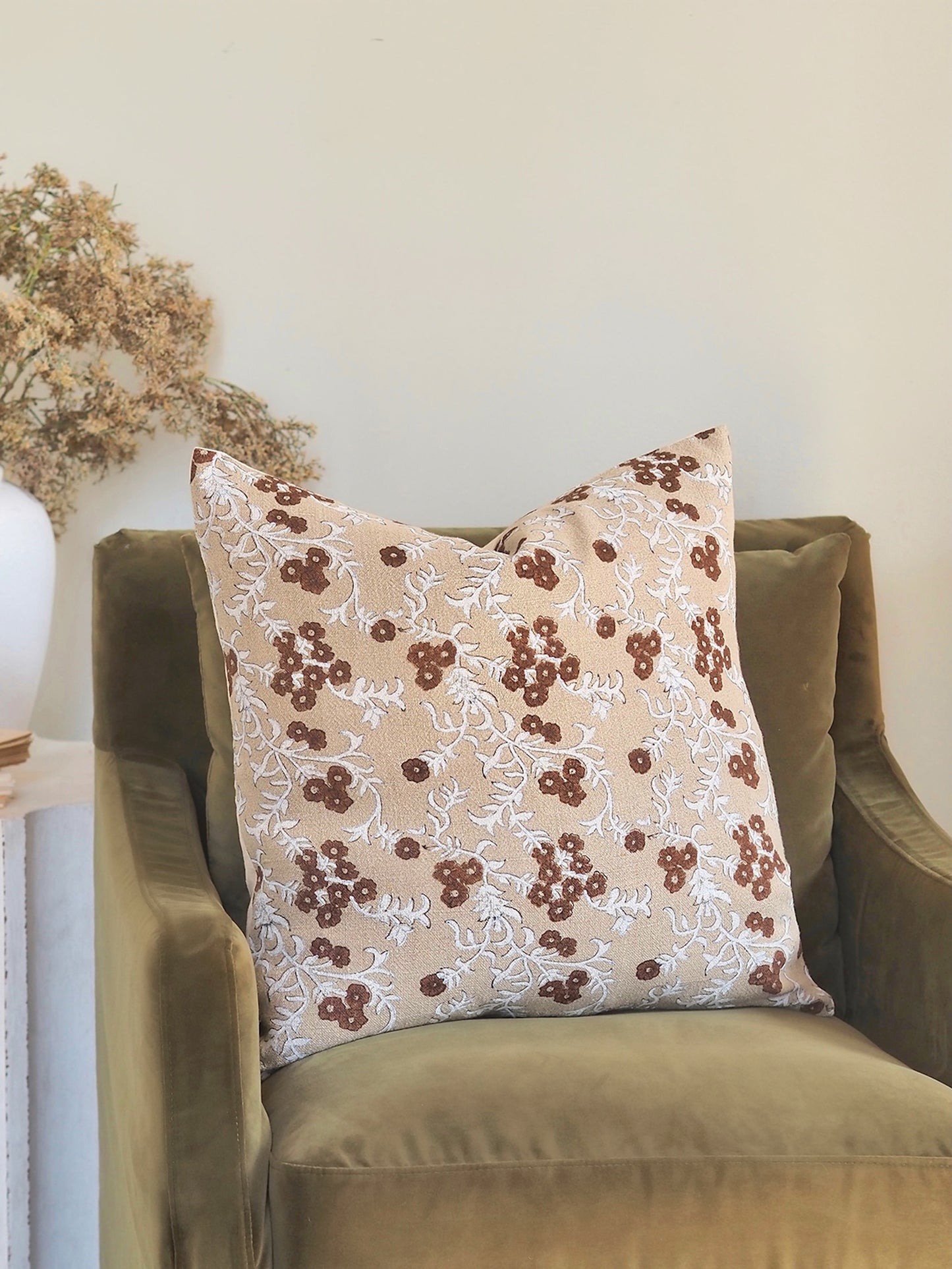 Saffron Pillow | 22x22