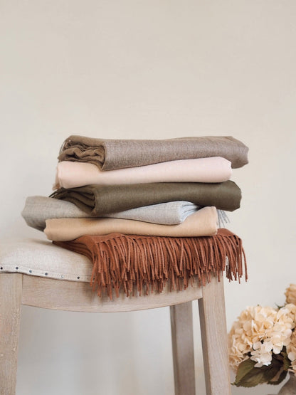 Red Clay Baby Throw