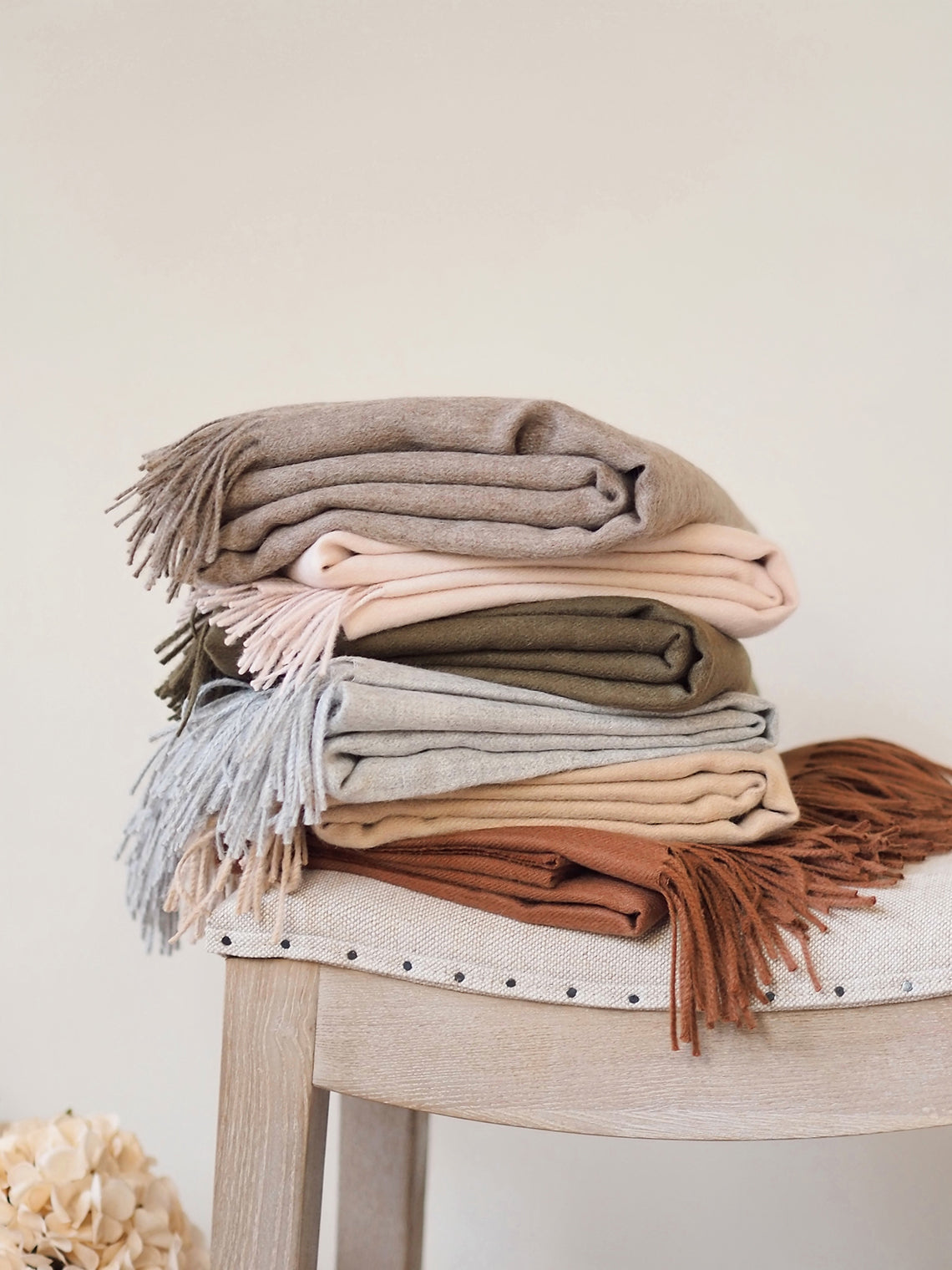 Tan Baby Throw